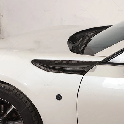 Carbon Fiber Side Fender Fin Vent Trim for Subaru BRZ, Toyota 86 (2013-2021)