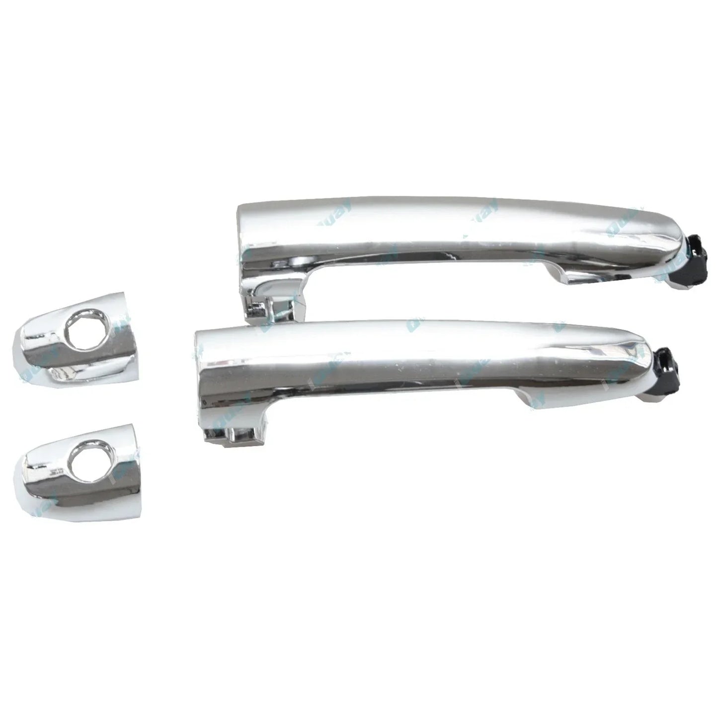 Chrome Front Door Handles LH+RH for Toyota Hilux GGN15 GGN25 KUN16 KUN26 TGN16