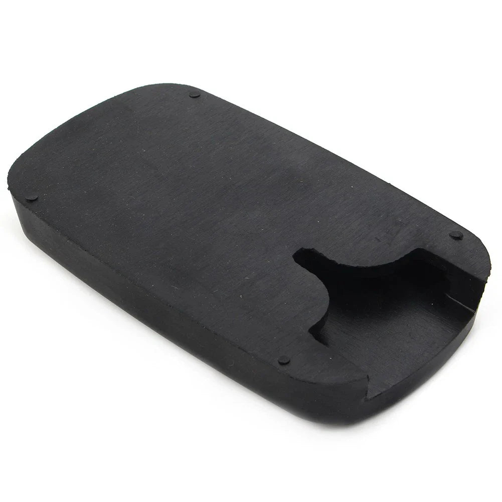 Black Rubber Brake Pedal Pad Cover for Harley Touring Electra Road Glide Softail