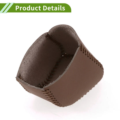 Car Gear Shift Knob Cover for Lexus RX350 2023-2024 Brown Faux Leather