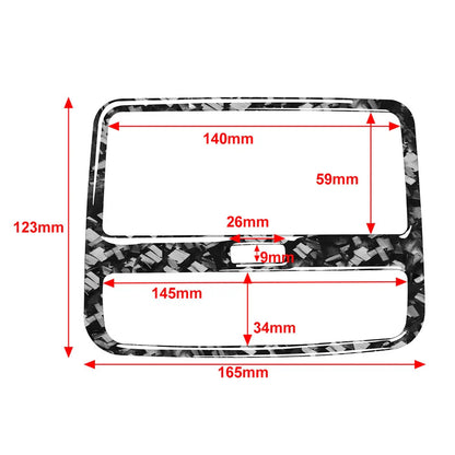 Interior Rear Air Vent Outlet Cover Trim for Audi A4 A5 (2016-2023)