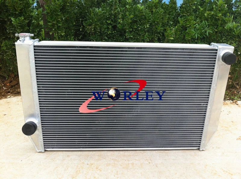 Aluminum Radiator, Shroud & Fan for Ford Falcon XC XD XE XF V8 6Cyl (77-86)