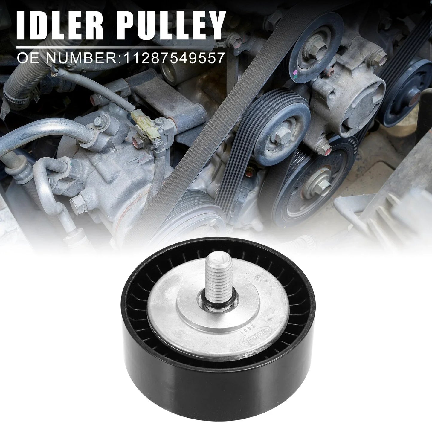 Drive Belt Idler Pulley for BMW 545i (2004-2005)