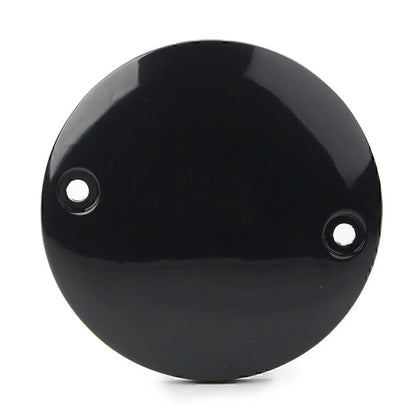Flat Black Timer Ignition Points Cover for Harley Sportster XL 883 1200 (72-17)