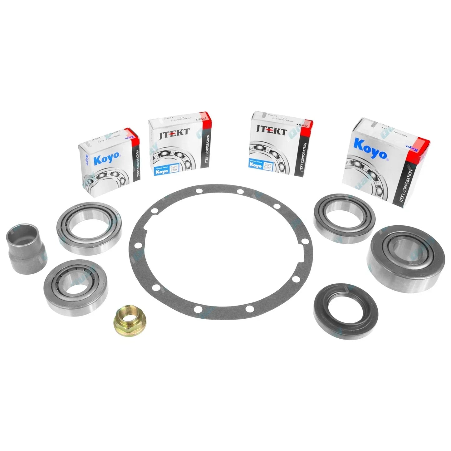 Front Diff Bearing & Seal Rebuild Kit for Landcruiser VDJ78 2007~19 W/Diff Lock