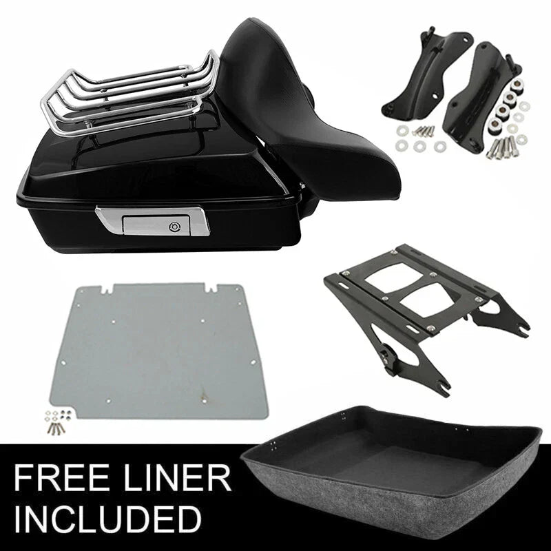 Trunk Pad Rack Mount Docking Plate for Harley Touring (2014-2025)