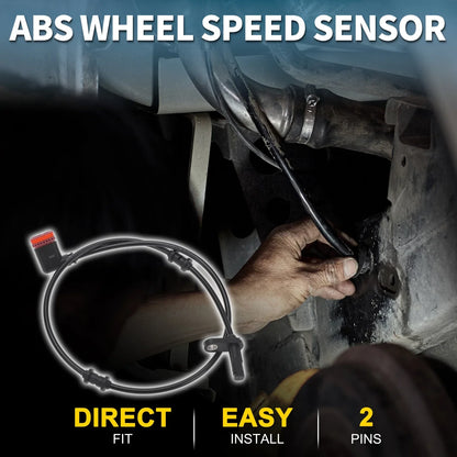 2 x Rear Side ABS Wheel Speed Sensors for Mercedes-Benz CLS550 (2012-2018)
