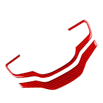 Red Steering Wheel Button Frame Cover Trim for Jaguar F-Type (2013-2024)