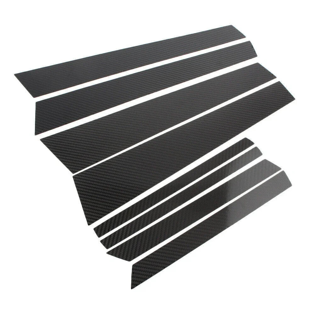 Carbon Fiber B Pillar Trim Covers for BMW E71 X6 2009-2014 (2009-2014)