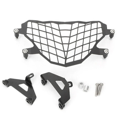 Black Headlight Grille Guard Cover for BMW G310GS G310R (2017-2018)