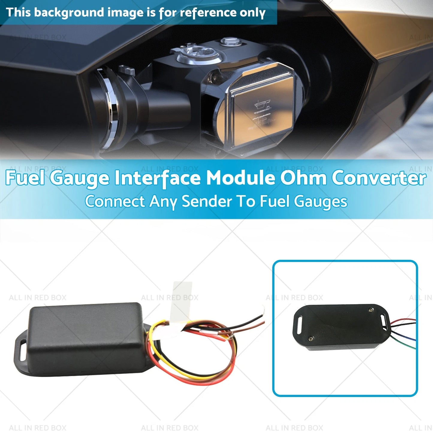 Fuel Gauge Interface Module Ohm Converter for Fuel Gauges (Any Sender)
