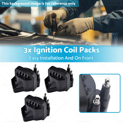 3 x Ignition Coil Packs for Holden Caprice Commodore Statesman (2006-2017)