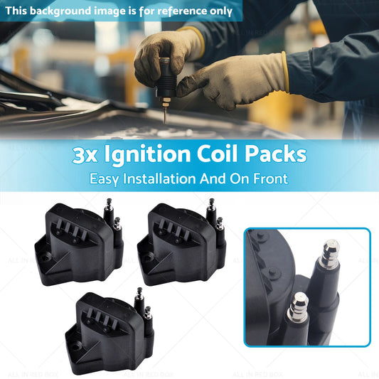 3 x Ignition Coil Packs for Holden Caprice Commodore Statesman (2006-2017)