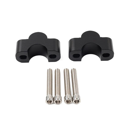 1 x Motorcycle Handlebar Risers Mount Clamp 1 1/8" for Honda Suzuki Kawasaki