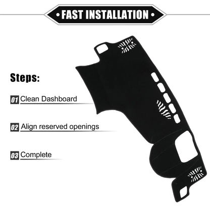 Dashboard Dash Cover Mat for Lexus NX 2nd Gen NX250 NX350 NX450h (2022-2023)