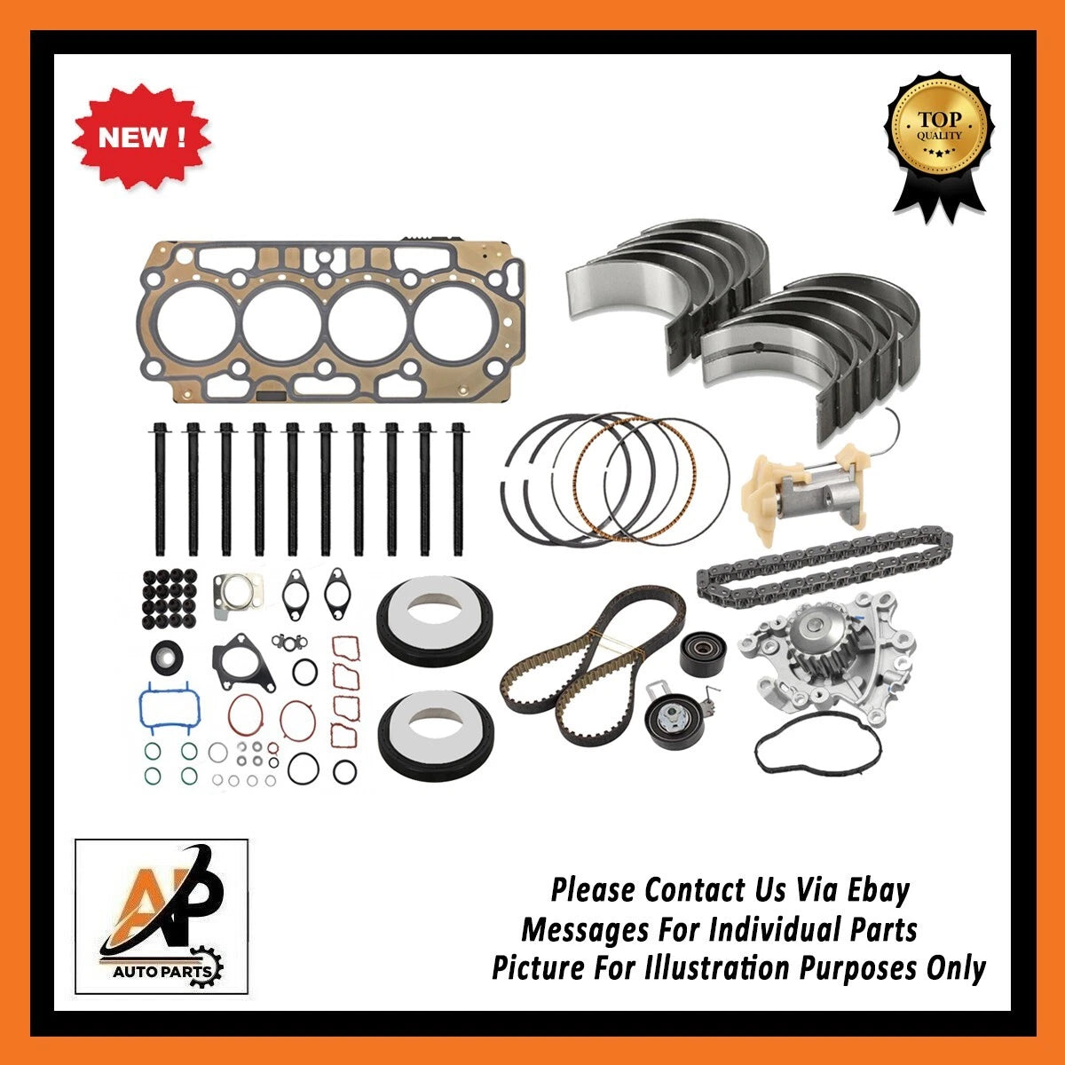 Head Gasket Kit for Citroen Peugeot 1.5 BlueHDi DV5R Diesel (2017–2020)