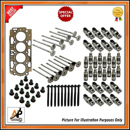 Engine Head Gasket and Valve Rebuild Kit for Peugeot Citroen 1.5 BlueHDi (2018–2023)