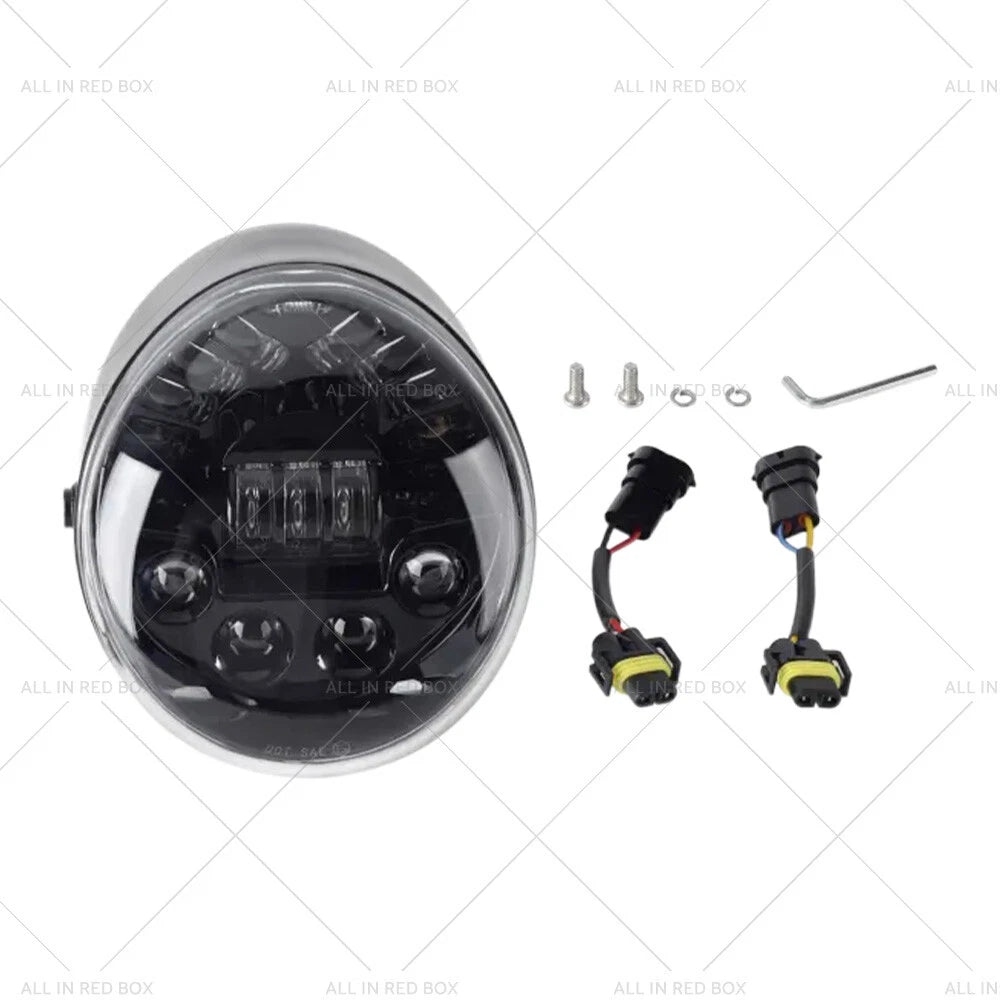 LED Headlight Hi/Lo Lamp for Harley Davidson VROD V-Rod VRSC VRSCA (2002-2017)