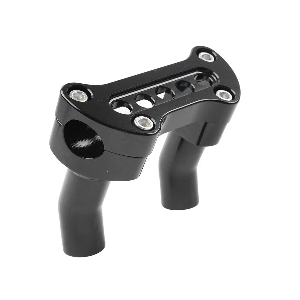 3.5" Handlebar Riser & Top Clamp for Harley Dyna, Softail, Sportster XL