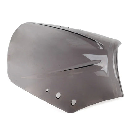 Universal Motorcycle Windshield Deflector Screen - Grey