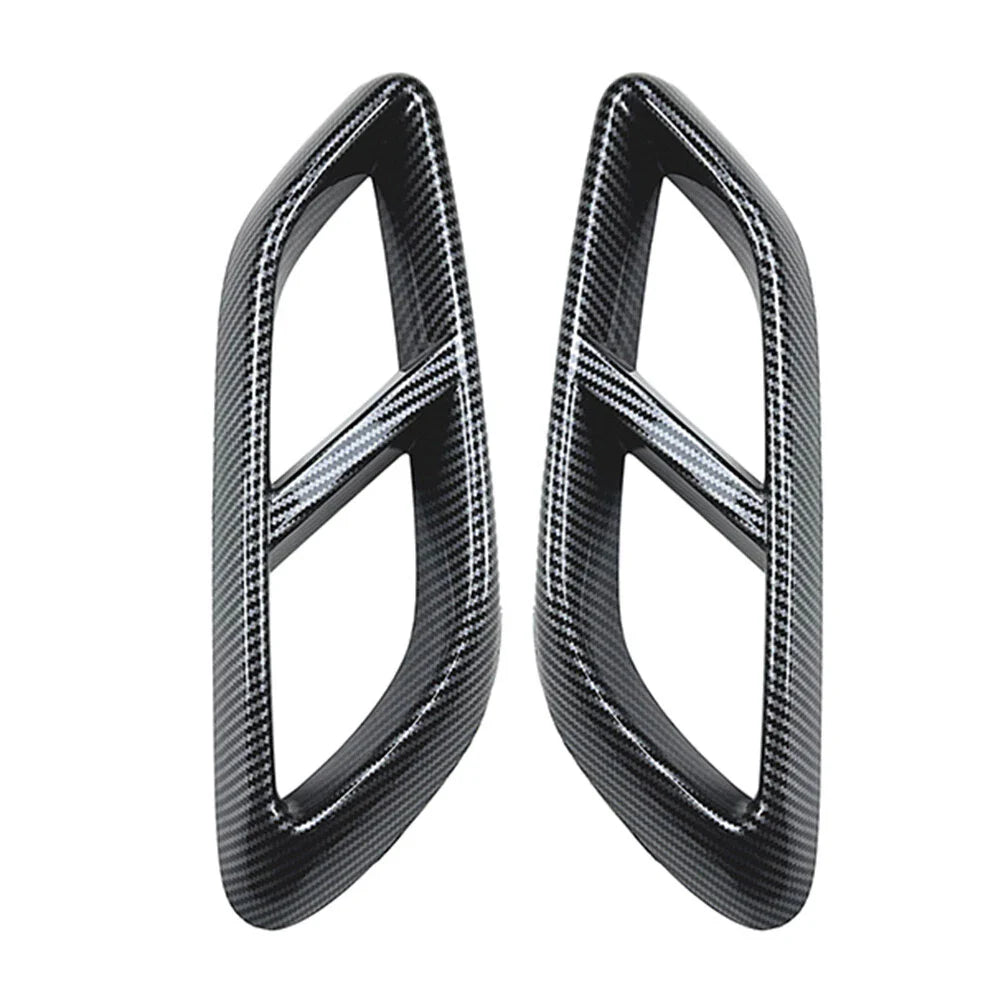 Carbon Fiber Rear Exhaust Pipe Outlet Cover for Benz CLE Coupe (2024)