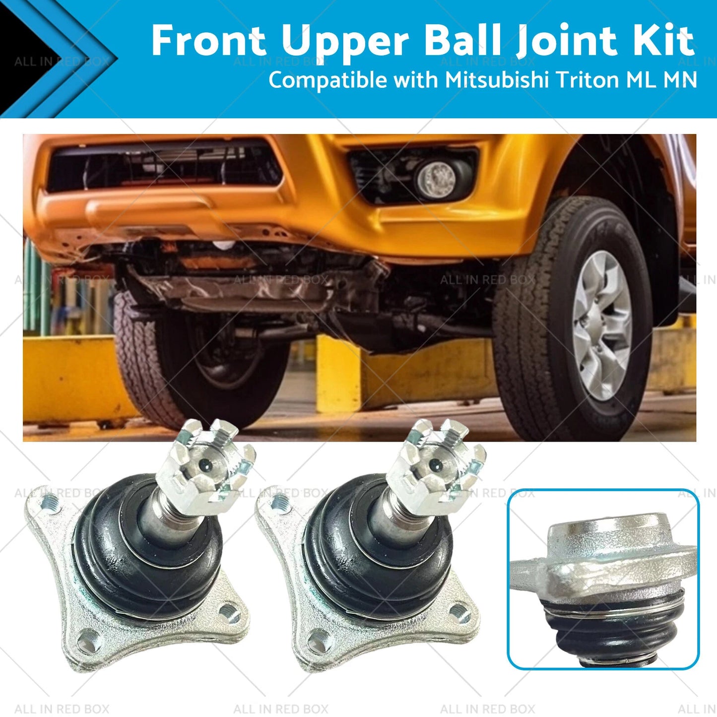 Front Upper Ball Joints for Mitsubishi Pajero III IV Sport II L200