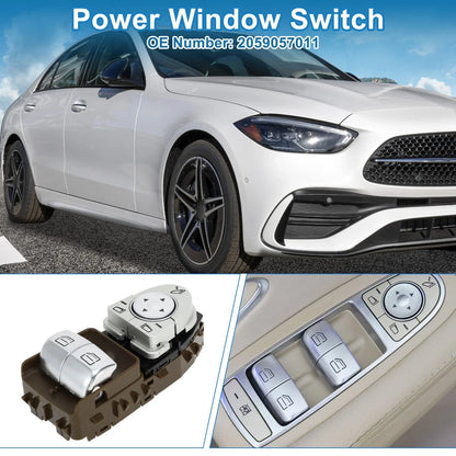 Front Driver Side Power Window Switch for Mercedes-Benz C300 C43 (2015-2021)