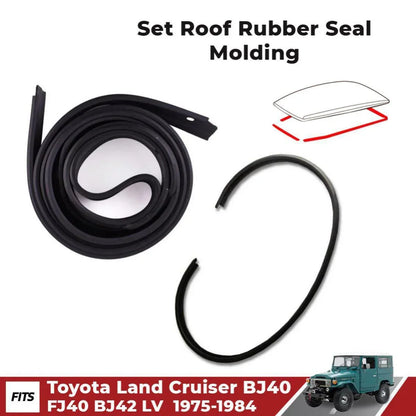 Roof Rubber Seal Molding Front Rear Fit 1975-84 Toyota Land Cruiser FJ40 BJ SUV