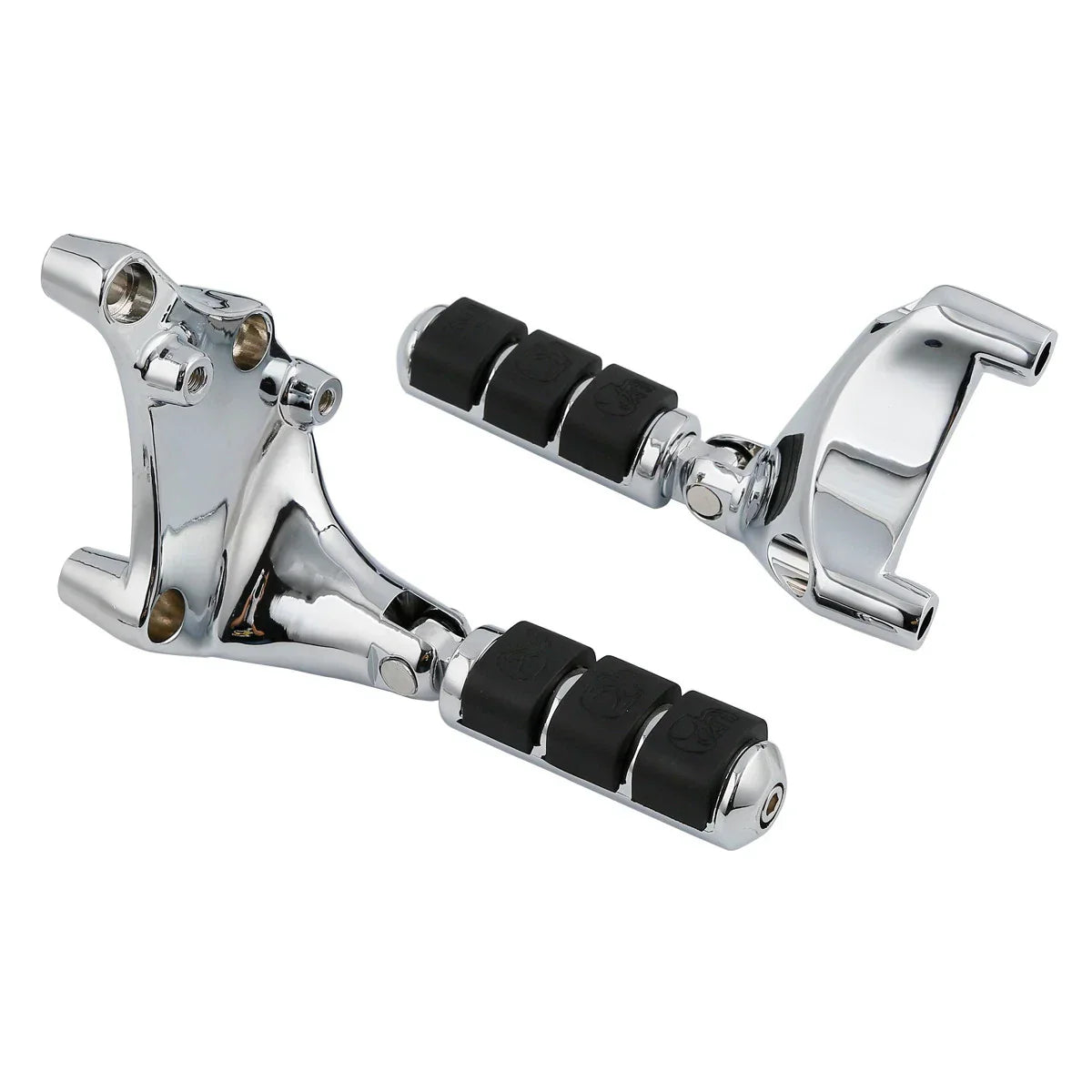 Chrome Passenger Footpeg Mount Bracket for Harley Sportster (2014-2022)
