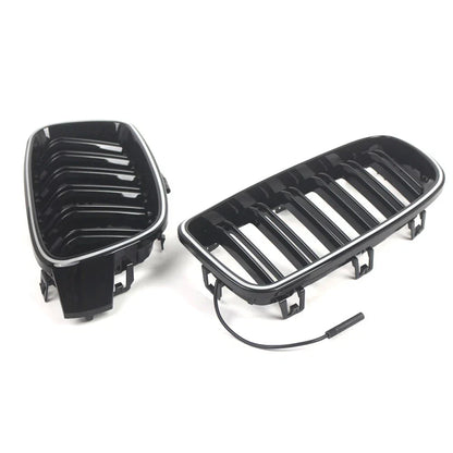 Front Kidney Grille with Light Strip for BMW 3 Series F30 F31 (2012-2018)