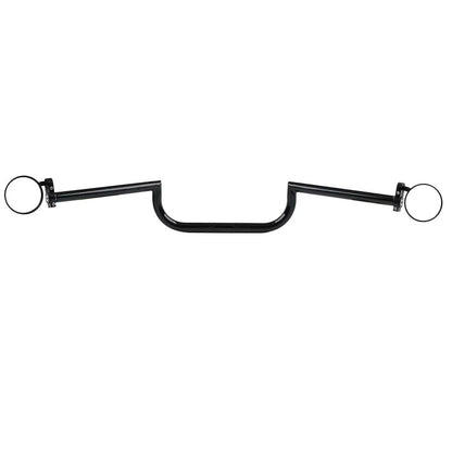 7/8" Black Handlebar & End Mirrors for Cafe Racer Bobber Chopper Dyna