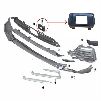 Cruise Control Distance Sensor Cover for BMW G05 G06 G07 (2019-2023)