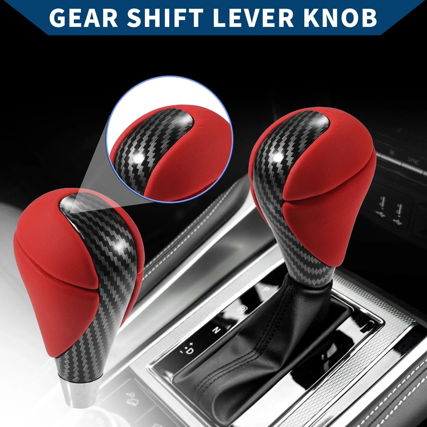 Faux Leather Gear Shift Knob for Lexus ES350 (2007-2012)