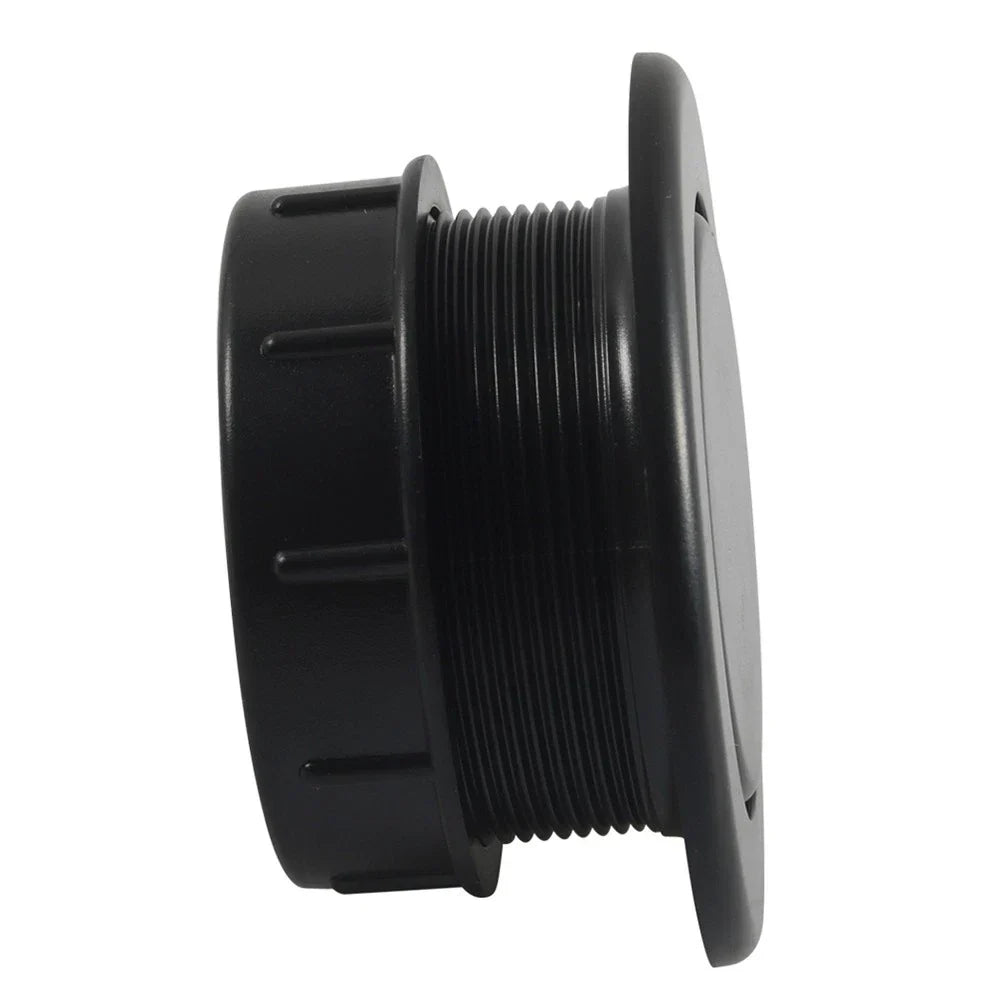 Umbrella Hole Ring Plug Cap Set for Outdoor Table Cover Black