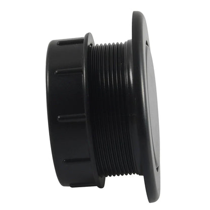 Umbrella Hole Ring Plug Cap Set for Outdoor Table Cover Black