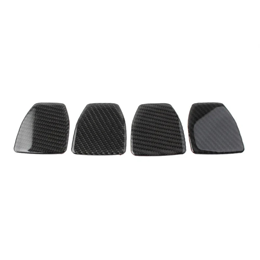 4 x Interior Door Handle Bowl Cover Trim for Jeep Wrangler JL (2018-2021)