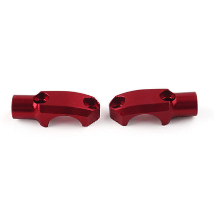 Red CNC Master Cylinder Mirror Clamp Mount for BMW F900XR (2019-2021)