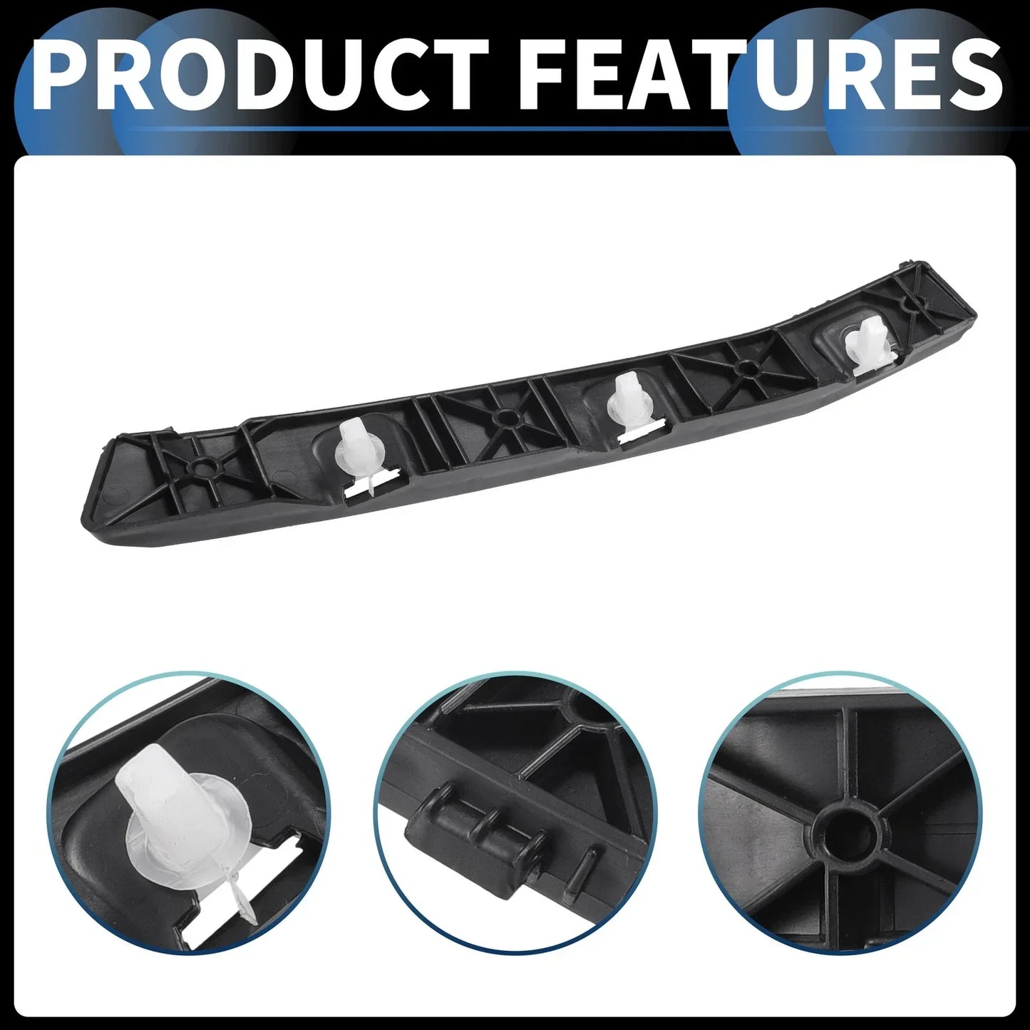 Left Rear Bumper Retainer Bracket for Hyundai Tucson (2022-2023)
