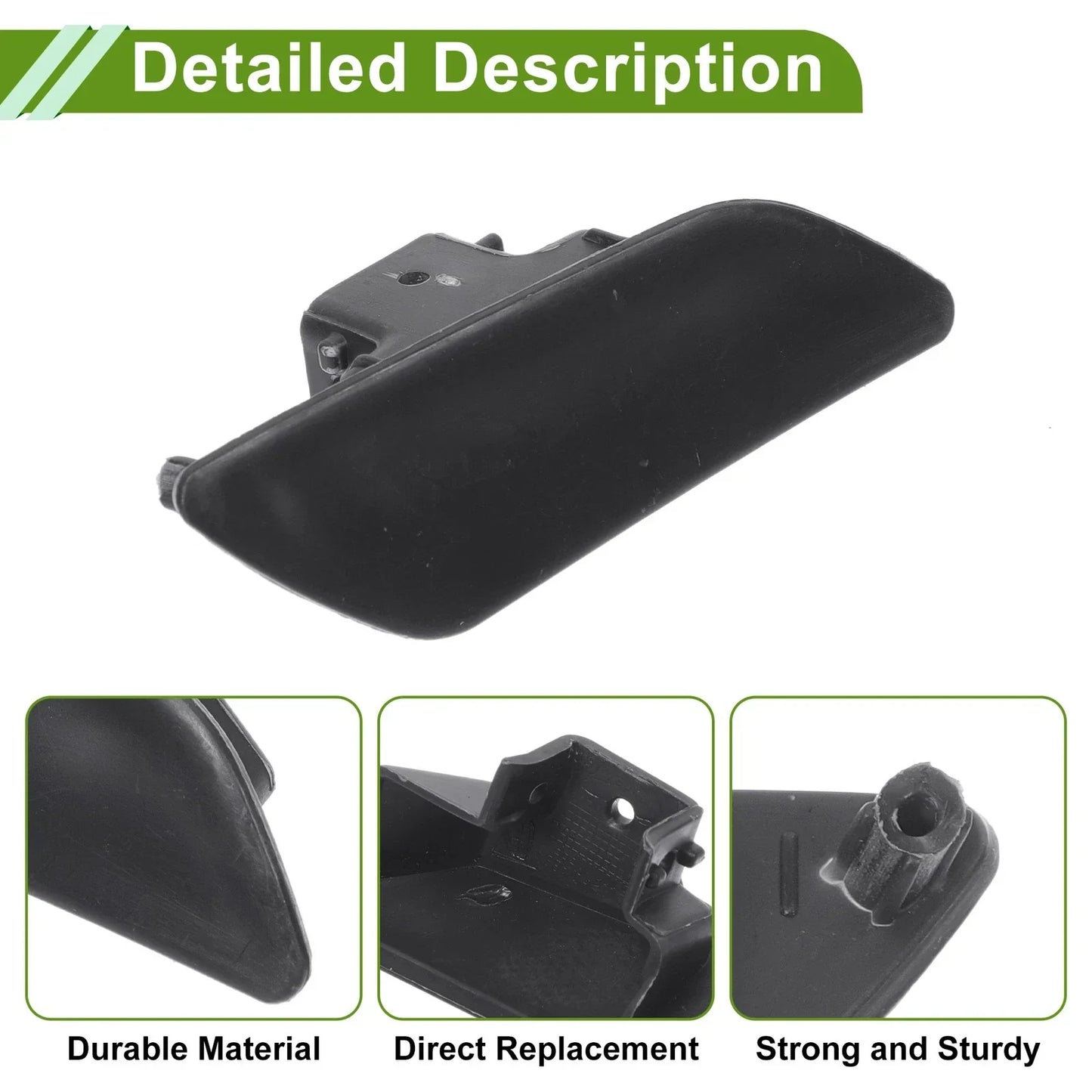 Washer Nozzle Cover for Porsche Panamera (2010-2023) Unpainted