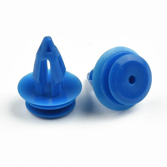 100 x Blue Moulding Clips for RANGE ROVER