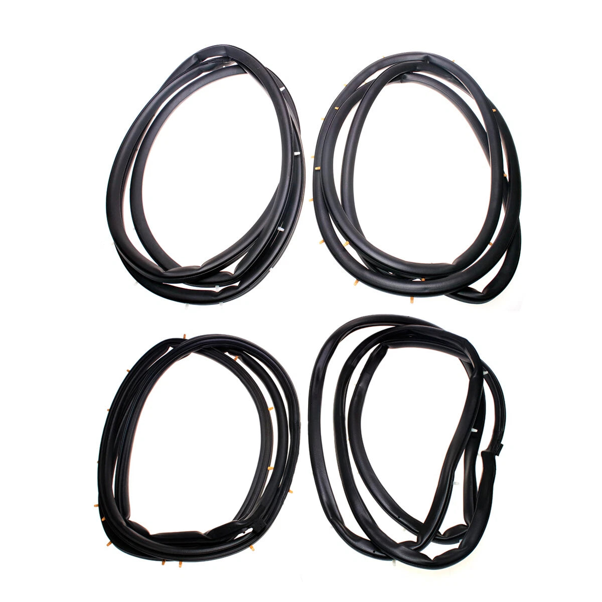 Front & Rear Door Weatherstrip for Honda Accord Sedan DX 1994-1997