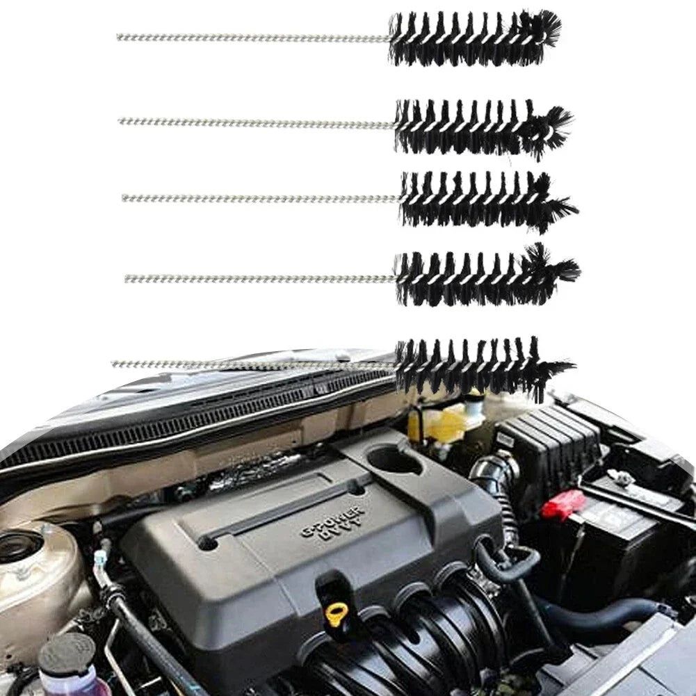 5pcs Cleaning Brush for Air Door-Carbon Deposit Automobile Engine Cleaning-Tool