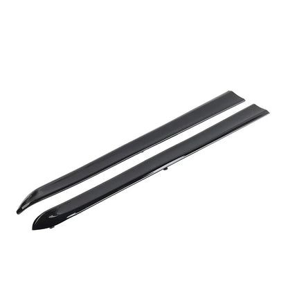 ABS Rear Trunk Saddlebag Trim Strips Black for Honda GL1800 (2001-2011)