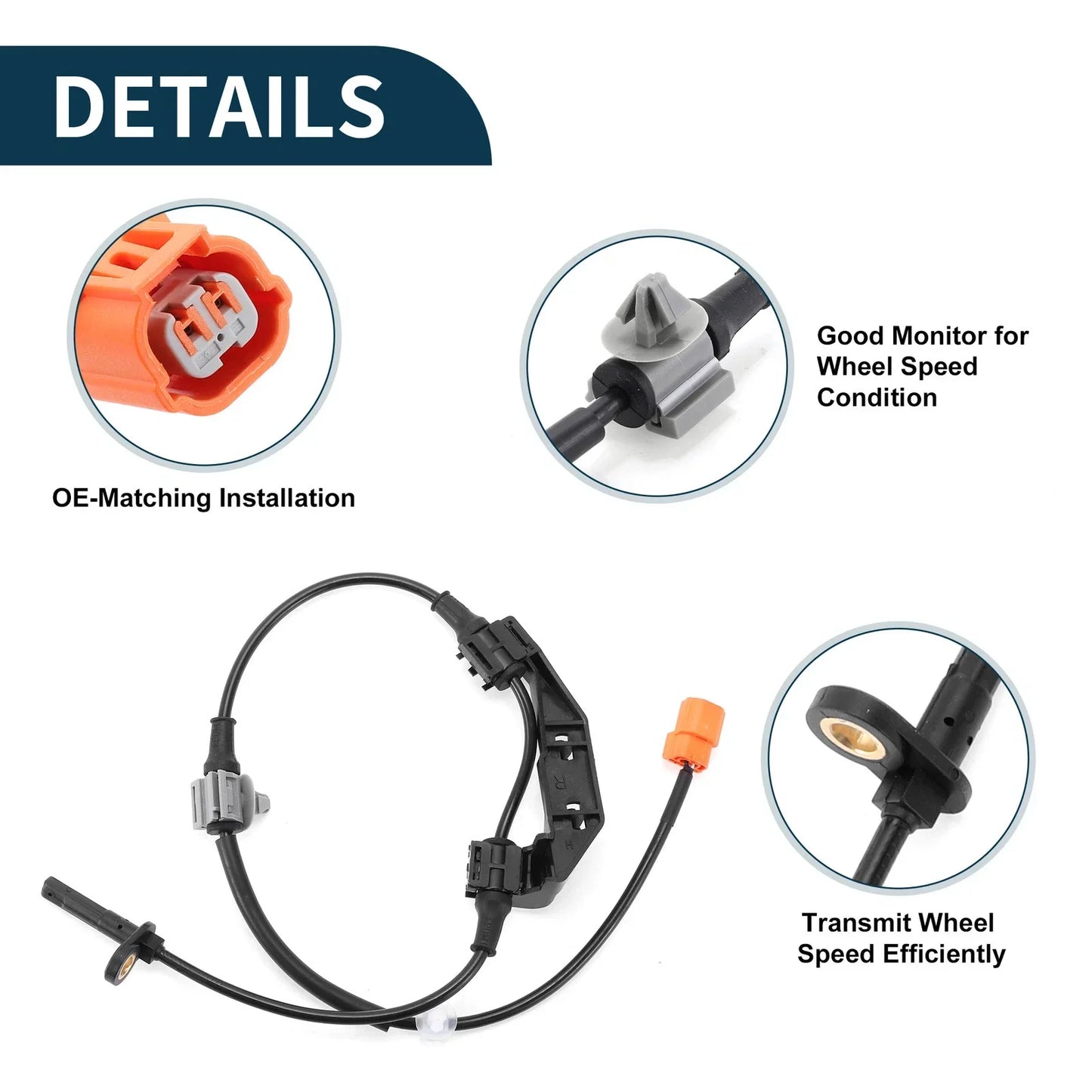 ABS Wheel Speed Sensor for Honda Element Rear Right (2003-2011)