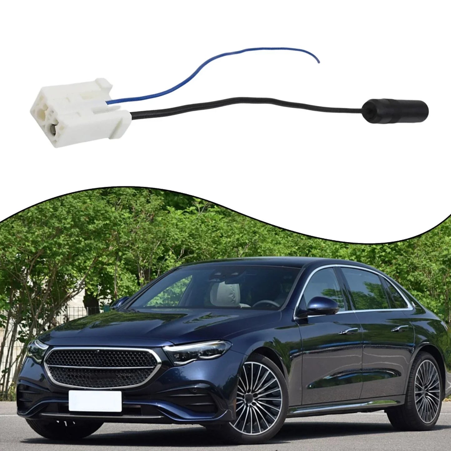 CD Tail Cable Radio Antenna Adapter for Toyota