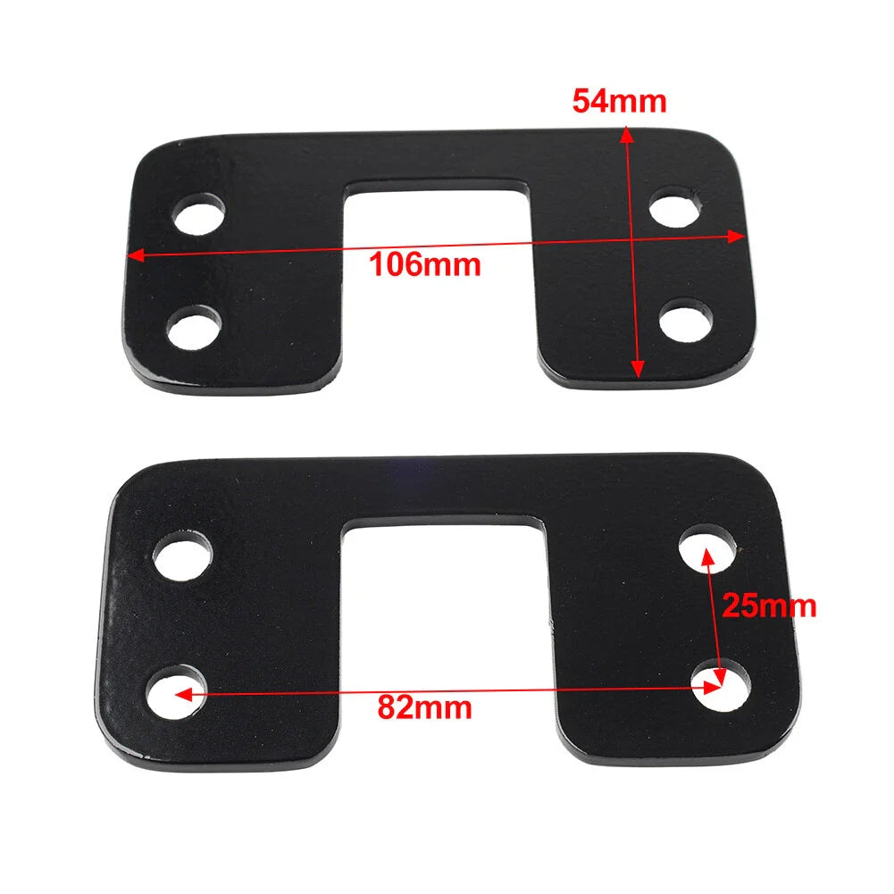21" Front Wheel Mudguard Lift Bracket Adapters for Harley Road King, Street Glide (2009-2023)