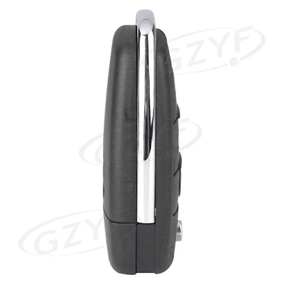 Folding Key Shell Remote Case 3 Buttons for Audi Q7 A8 Quattro (2007-2015)