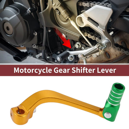 Folding Motorcycle Gear Shifter Lever for Honda CRF110F (2013-2018) Green
