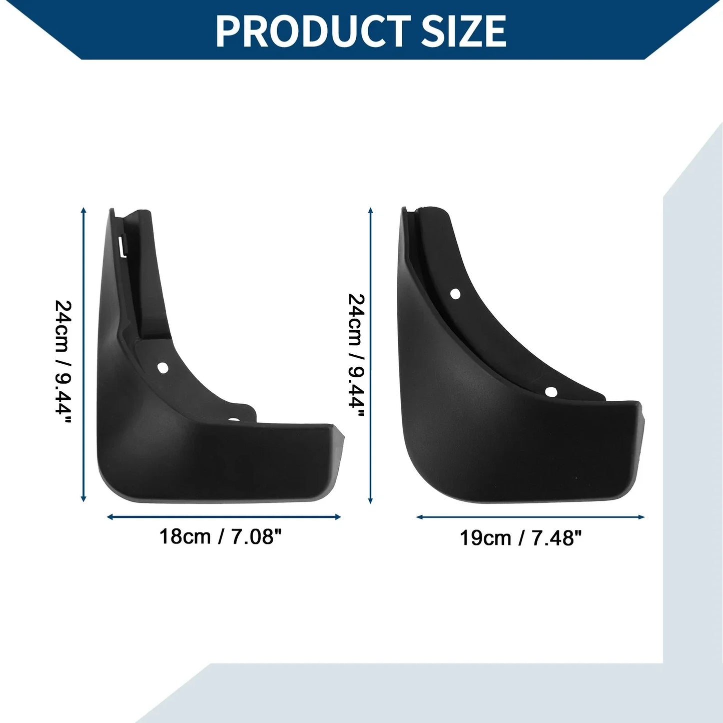 Mud Flaps Splash Guards for Mercedes Benz B Class B200 (2020-2022)