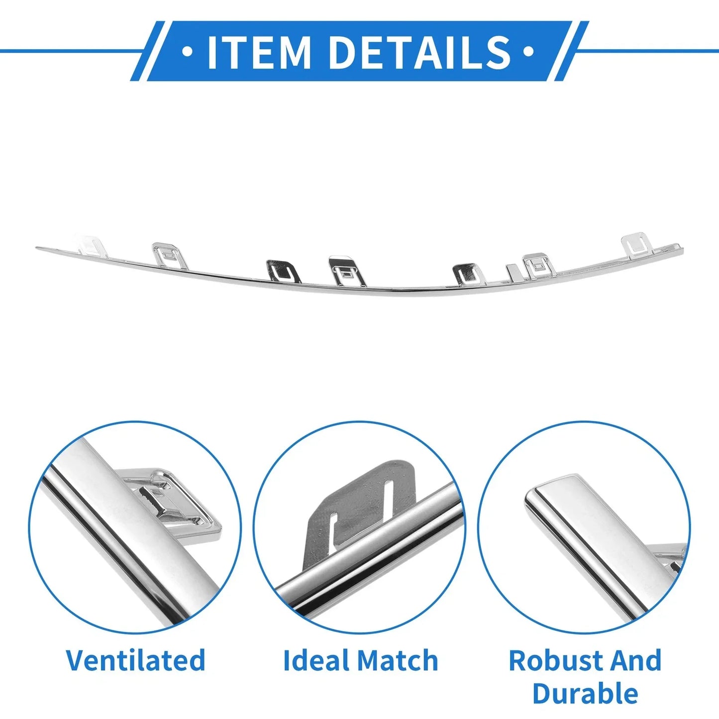 Front Left Bumper Grille Trim for Mercedes-Benz W206 (2022-2024)